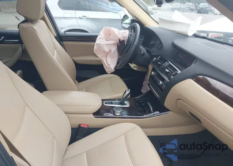 2017 BMW X3 xDrive28I from USA, damaged, VIN 5UXWX9C37H0W68176